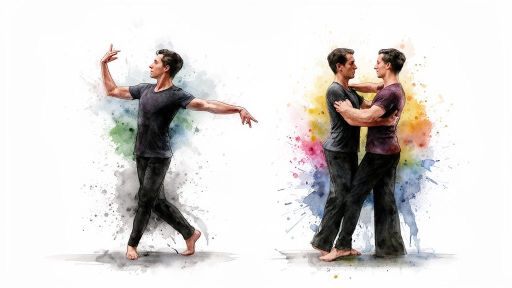 whatisdanceimprovisationmaledancers