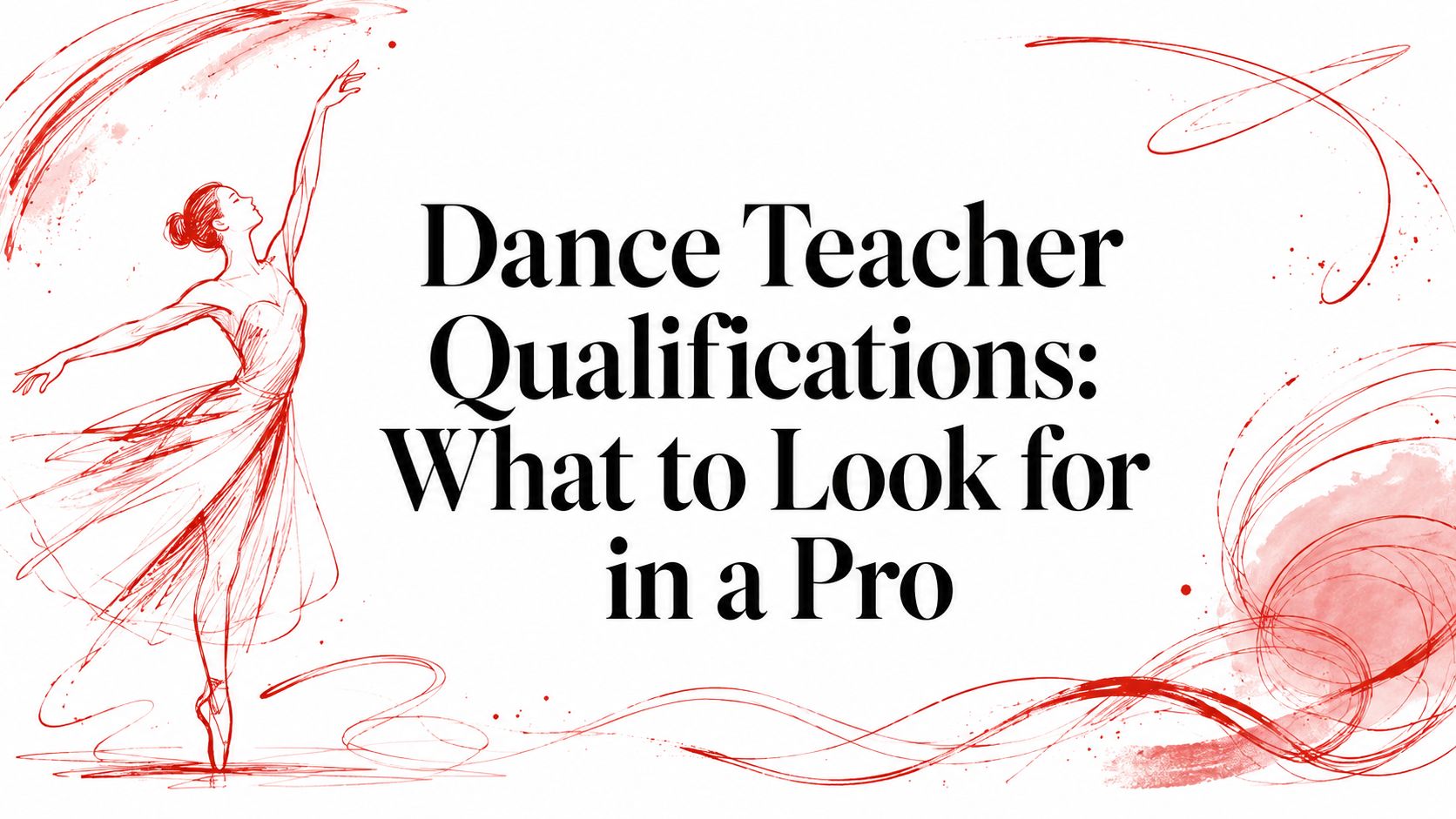danceteacherqualificationsballerinaillustration