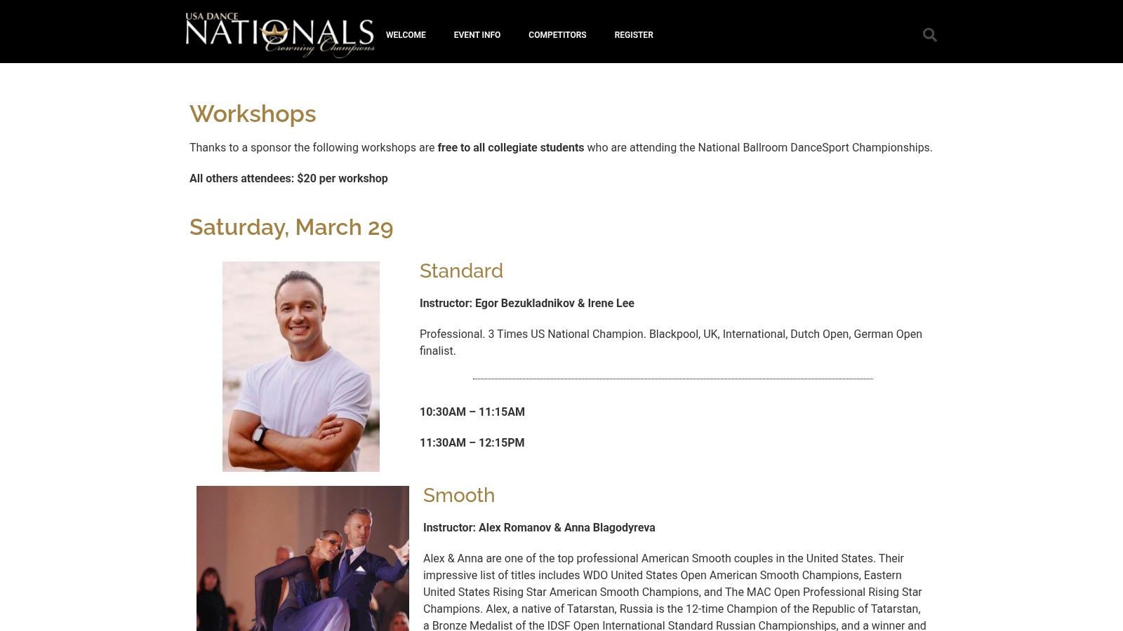 danceworkshopscheduledanceinstructors